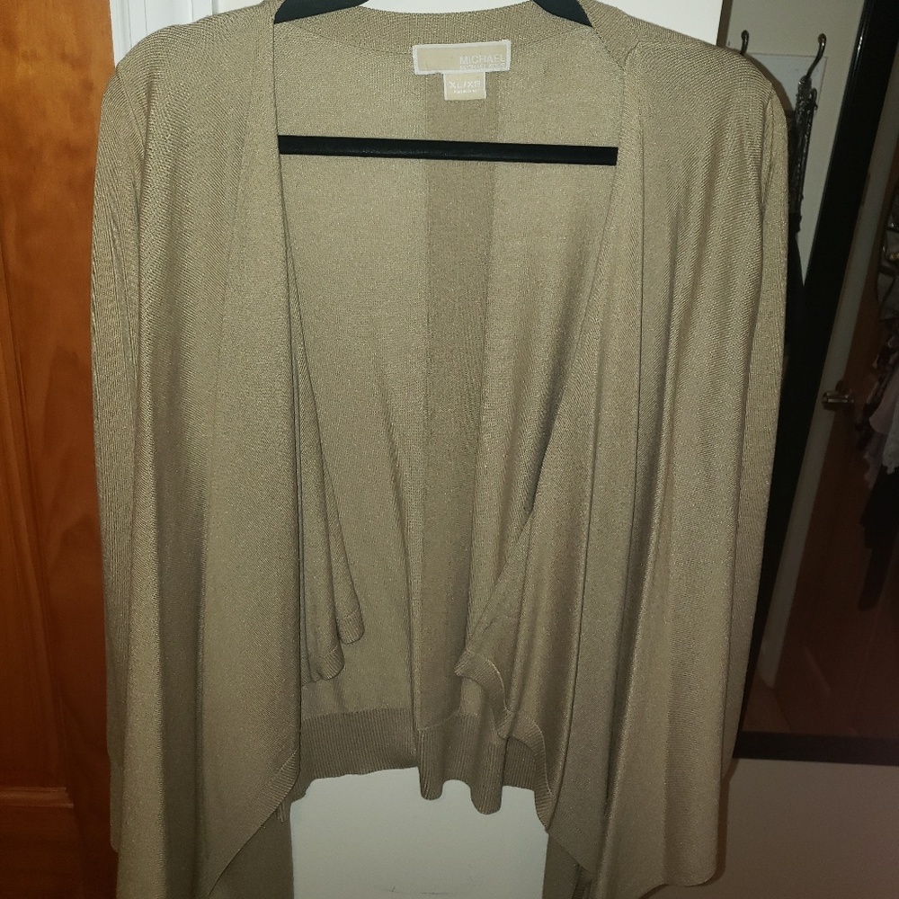 Tan Michael Kors Cardigan